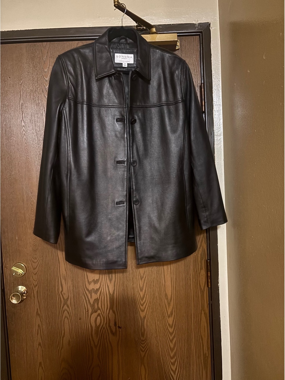 Vintage U2k Genuine Leather Jacket- Size XL
